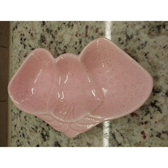 Vintage Pink Valley Vista California Strawberry Pottery Dish Mid Century # 310 - Picture 2 of 3